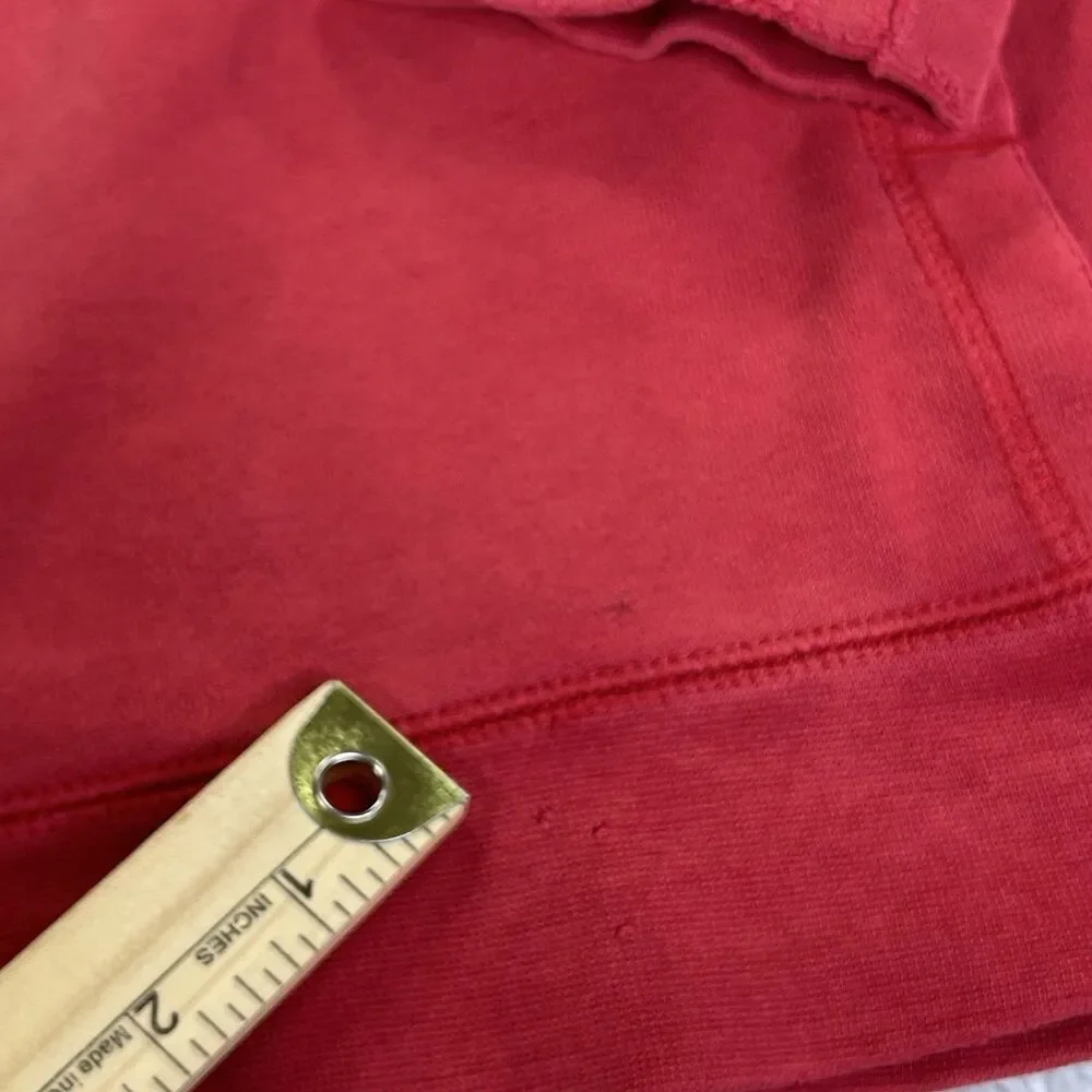 Vintage Y2K Jordan Men's Size Small Hoodie Pullover Red with Black Jumpman Logo
